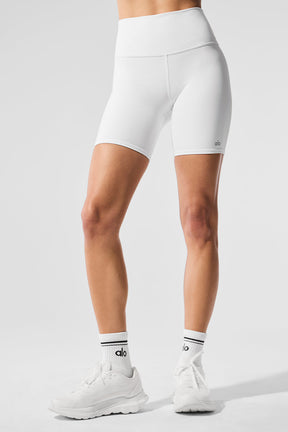 7" High-Waist Biker Short