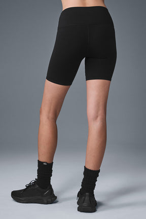 7" High-Waist Biker Short