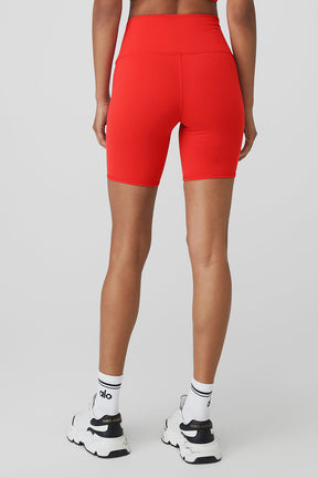 7" High-Waist Biker Short