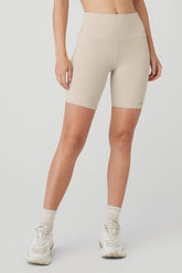 7" High-Waist Biker Short