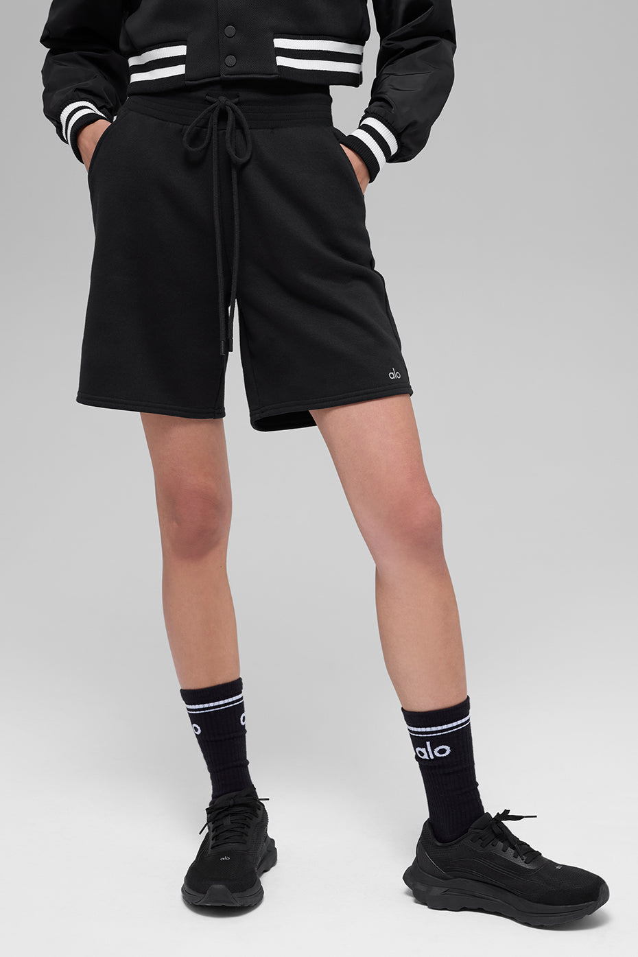 High-Waist Easy Sweat Short