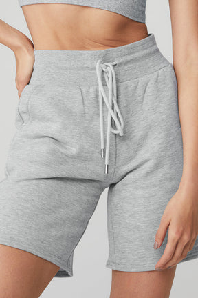 High-Waist Easy Sweat Short