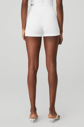 Goddess Ribbed High-Waist Hot Short