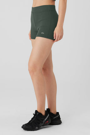 Goddess Ribbed High-Waist Hot Short