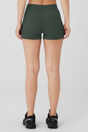 Goddess Ribbed High-Waist Hot Short