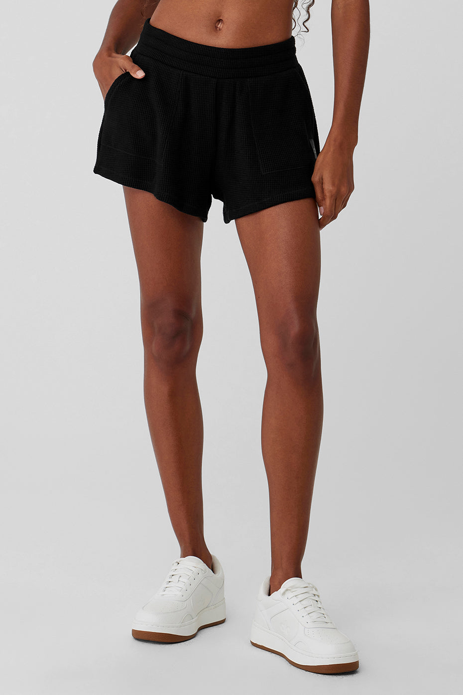 Waffle High-Waist Weekend Escape Short