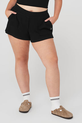 Waffle High-Waist Weekend Escape Short