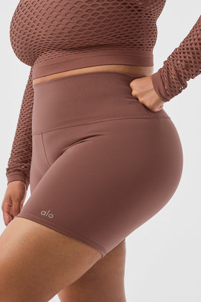 5" Airbrush High-Waist Biker Short