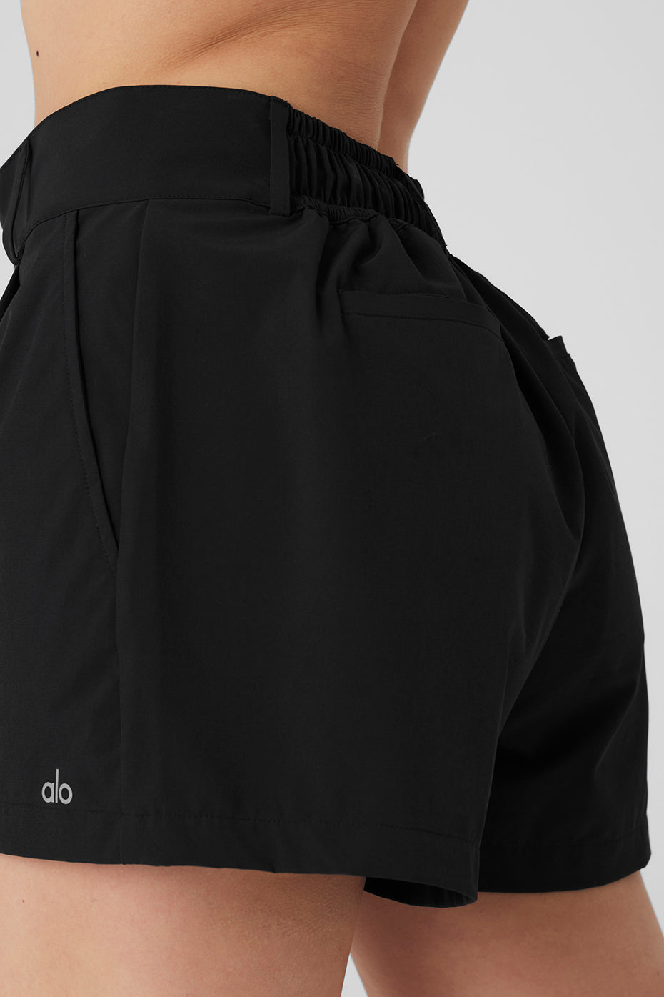 High-Waist Status Trouser Short