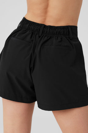 High-Waist Status Trouser Short