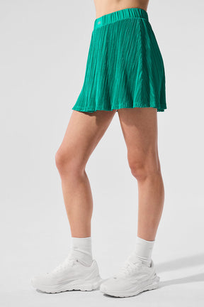 Micro Plisse Tennis Skirt