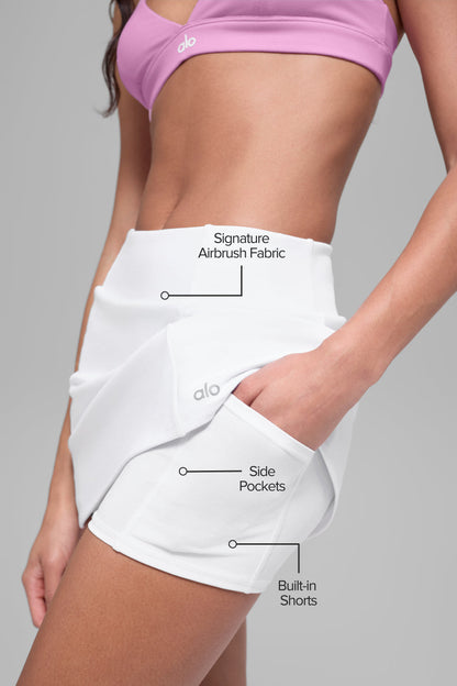 Airbrush High-Waist Good Form Tennis Skirt