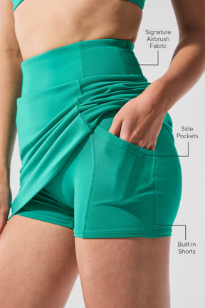 Airbrush High-Waist Good Form Tennis Skirt