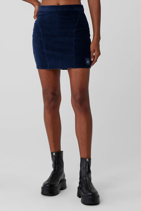 Micro Corduroy Winter Break Mini Skirt