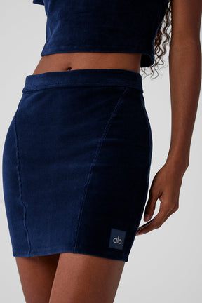 Micro Corduroy Winter Break Mini Skirt
