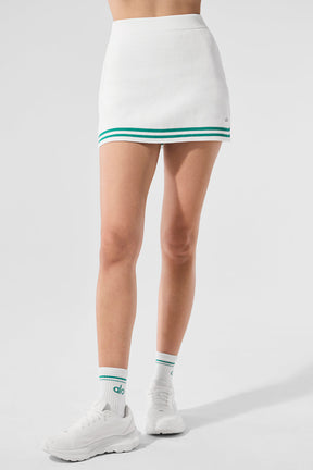 Tennis Club Sweater Knit Skirt