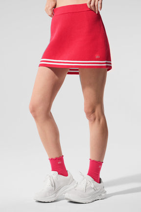 Tennis Club Sweater Knit Skirt