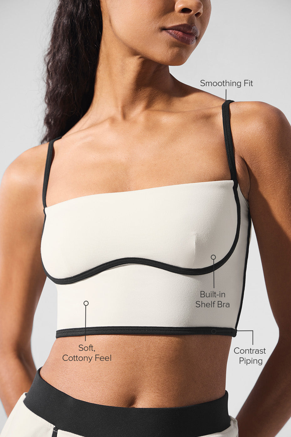 Airbrush Streamlined Bra Tank