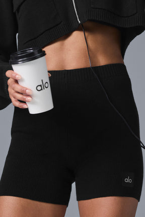 Scholar Knit High-Waist Short