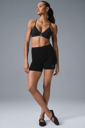 Scholar Knit High-Waist Short