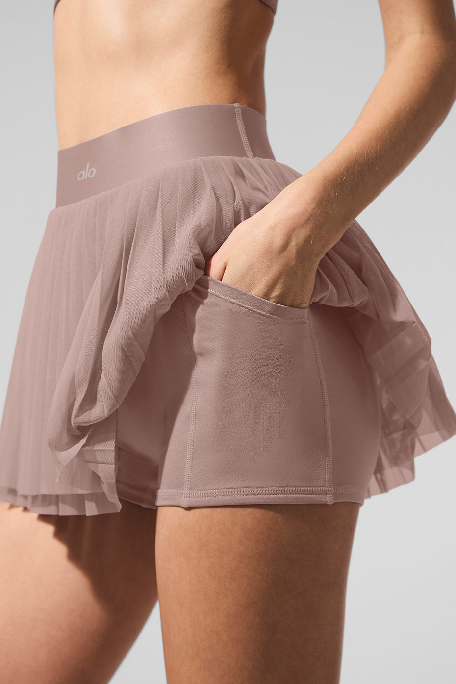 Mesh Baseline Tennis Skirt