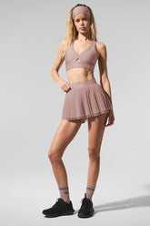 Mesh Baseline Tennis Skirt