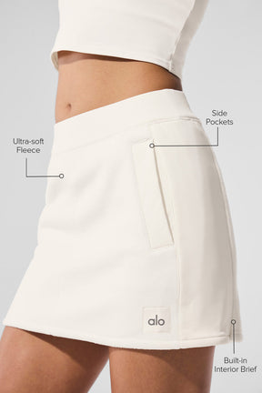 Polar Fleece Wintry Mix Skirt