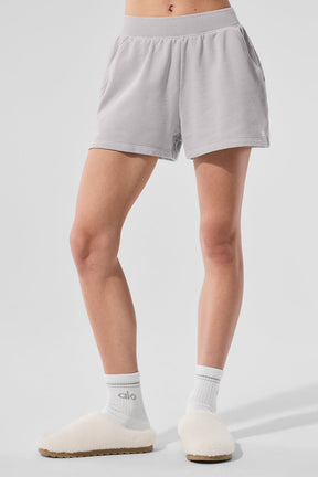 Washed Low Key Sweat Short