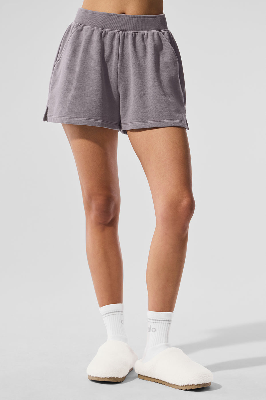 Washed Low Key Sweat Short