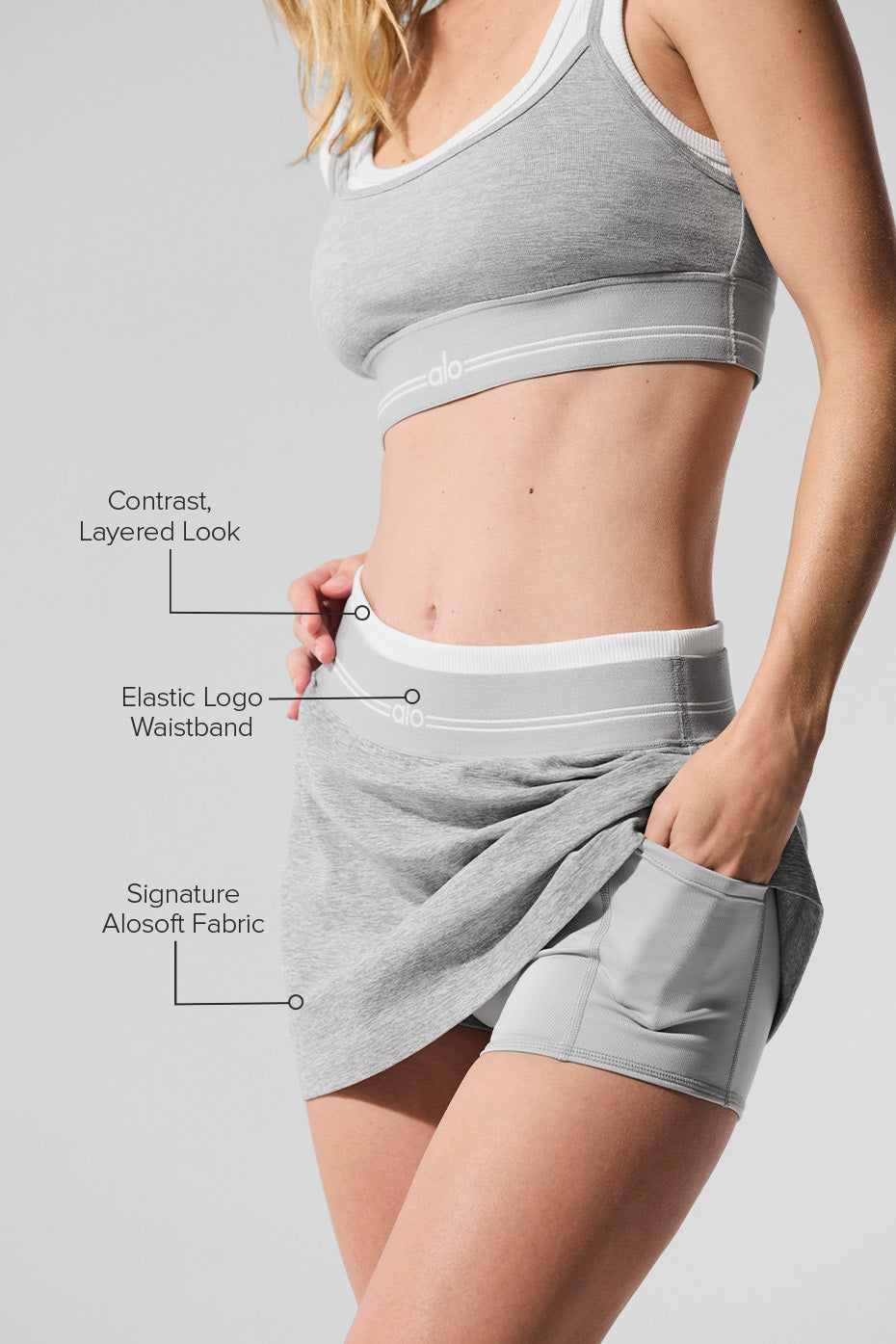 Alosoft Better Together Tennis Skirt