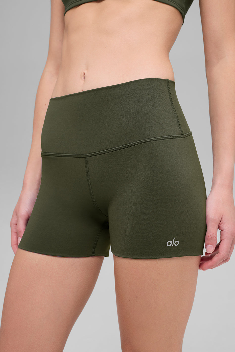 3" ALO Softsculpt High-Waist Precision Short