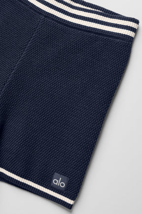 Tennis Club Sweater Knit Hot Short