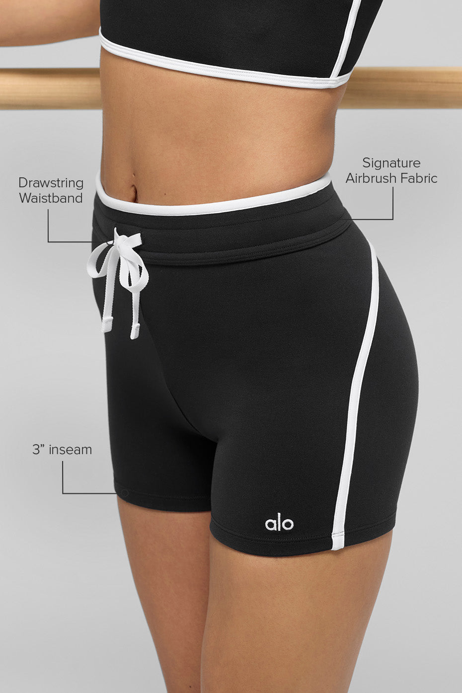 4" Airbrush High-Waist Race Pace Short