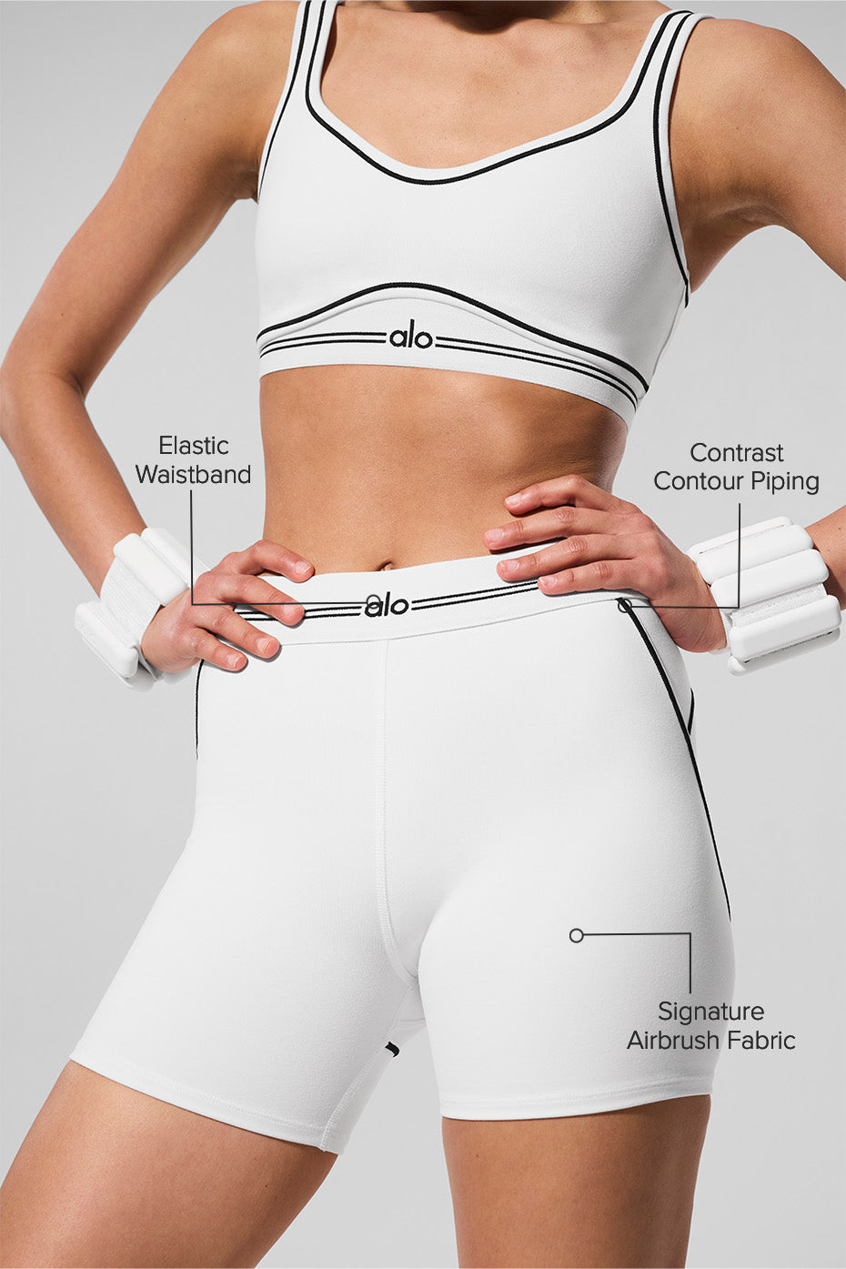 4” Airbrush High-Waist Heart Throb Short