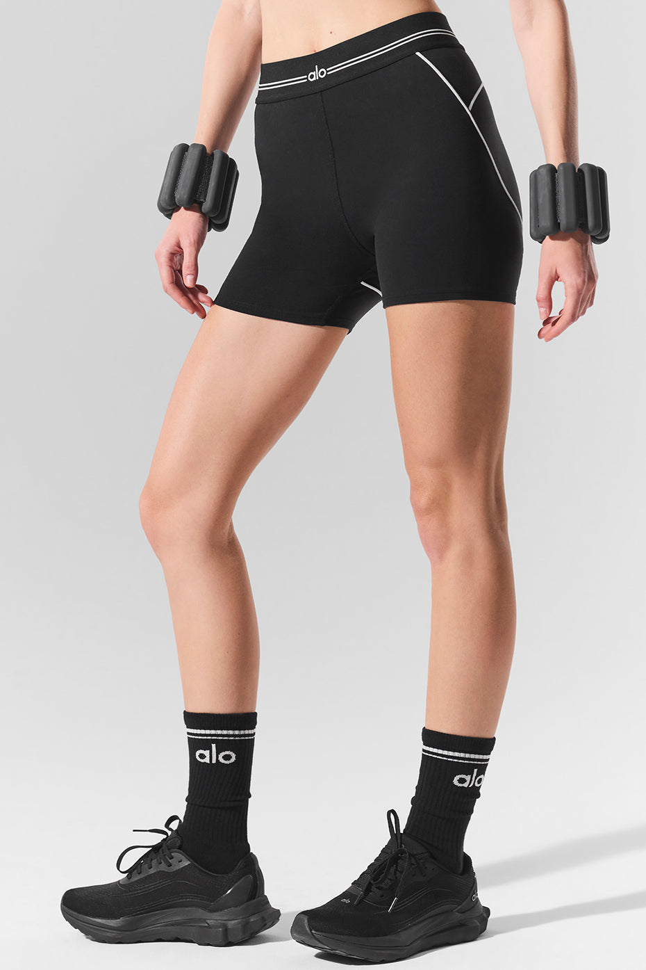 4” Airbrush High-Waist Heart Throb Short