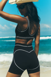 4” Airbrush High-Waist Heart Throb Short