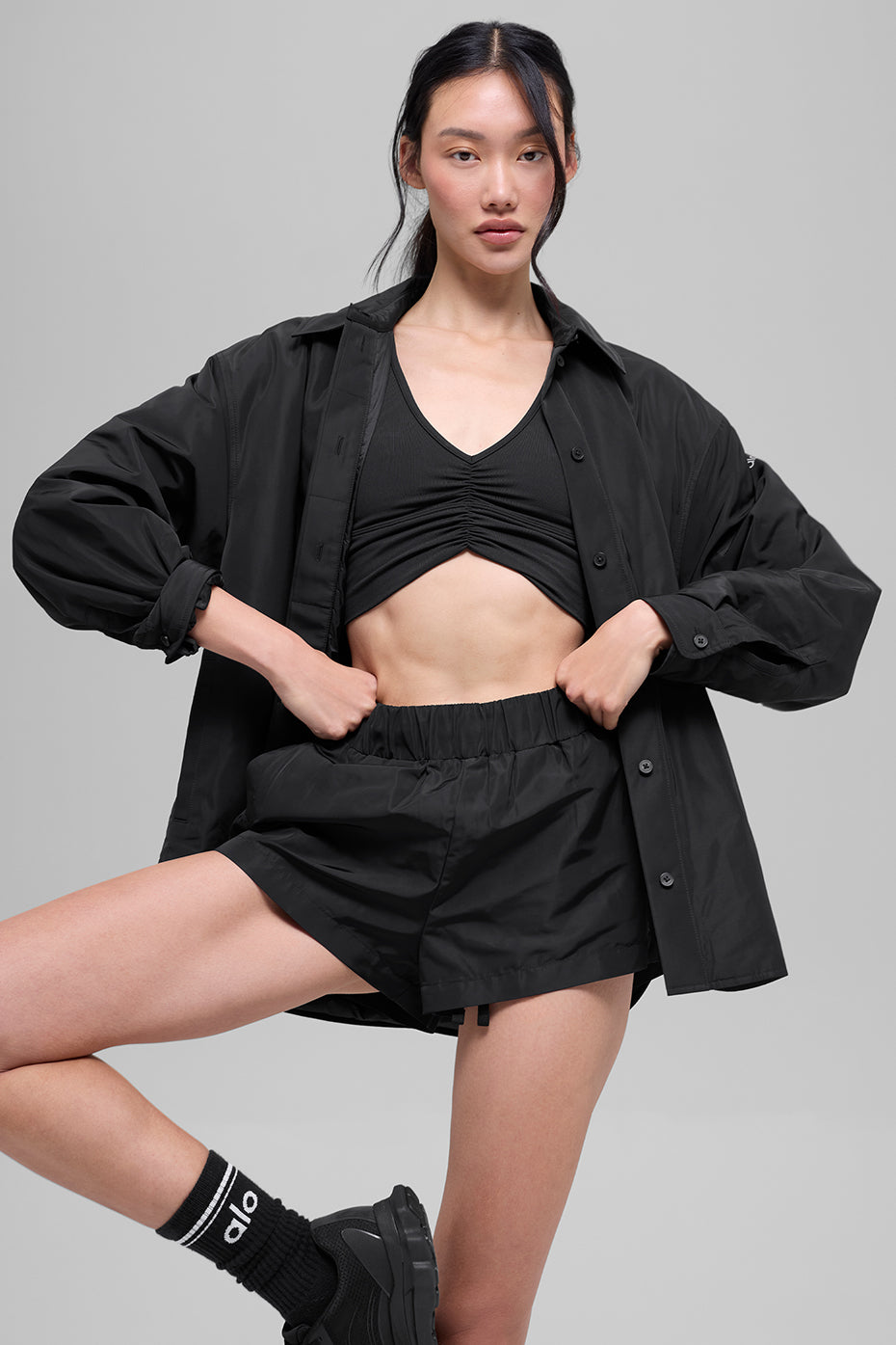 High-Waist Socialite Short