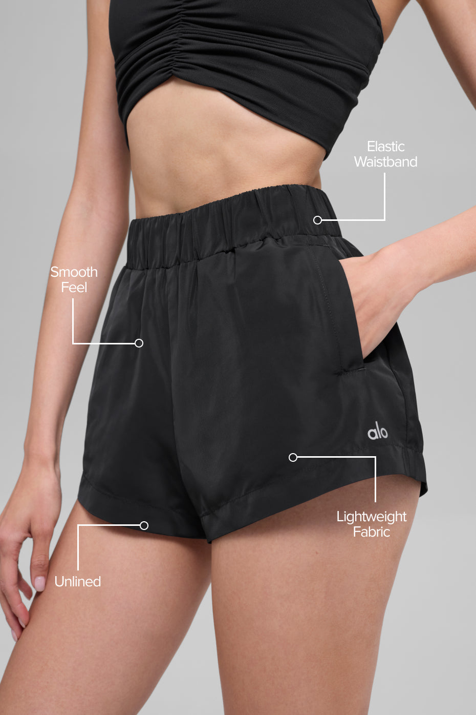 High-Waist Socialite Short