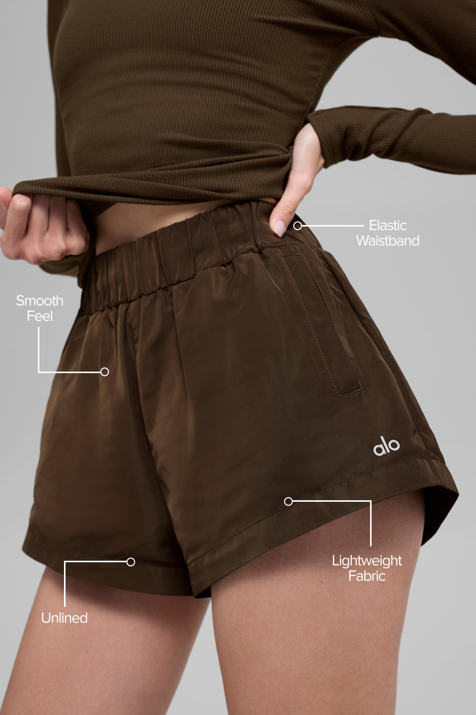 High-Waist Socialite Short