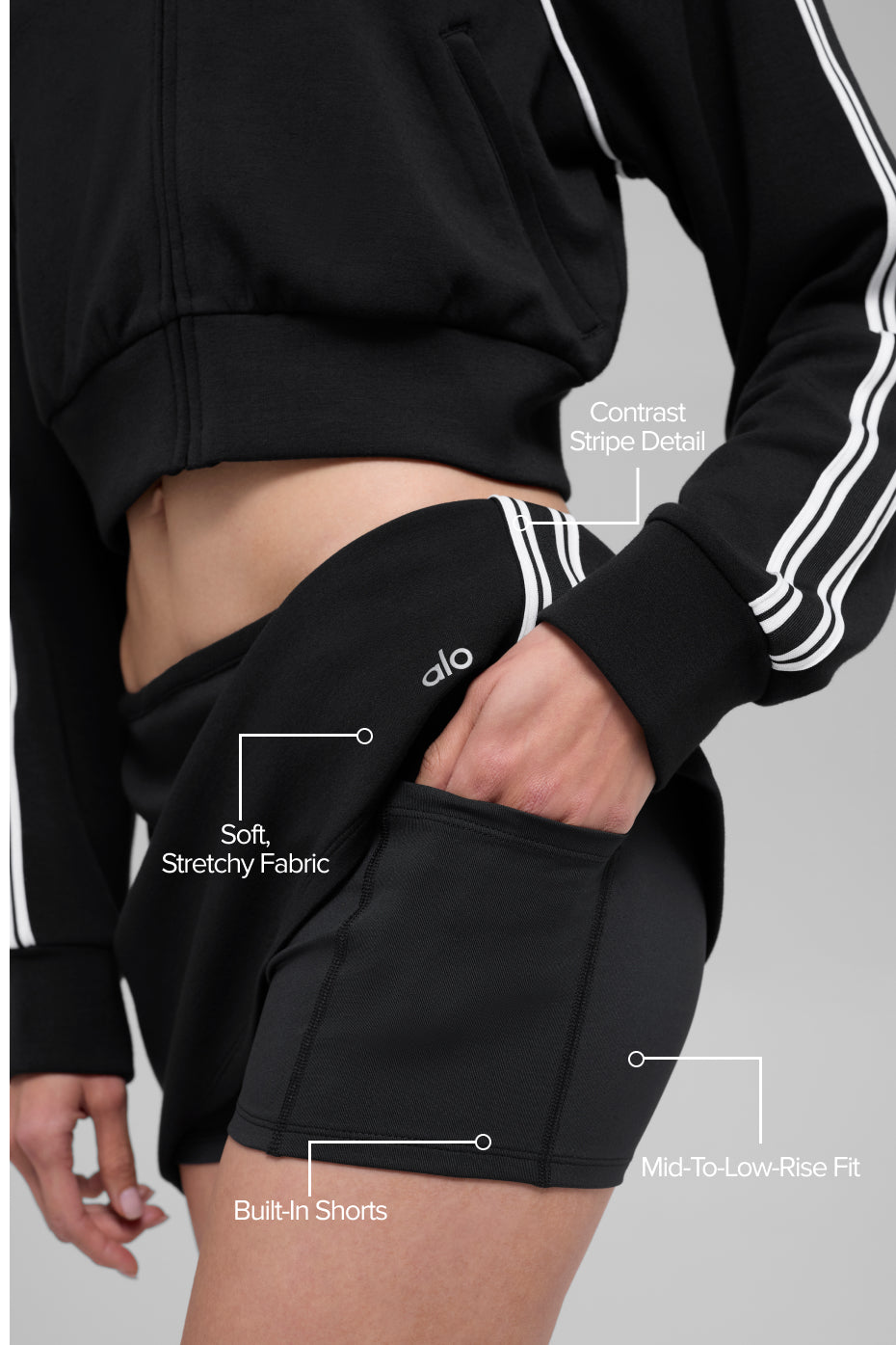 Track Star Mini Skirt