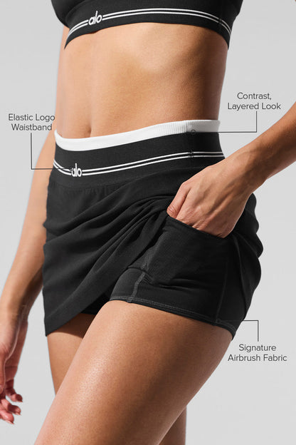 Airbrush Better Together Tennis Skirt