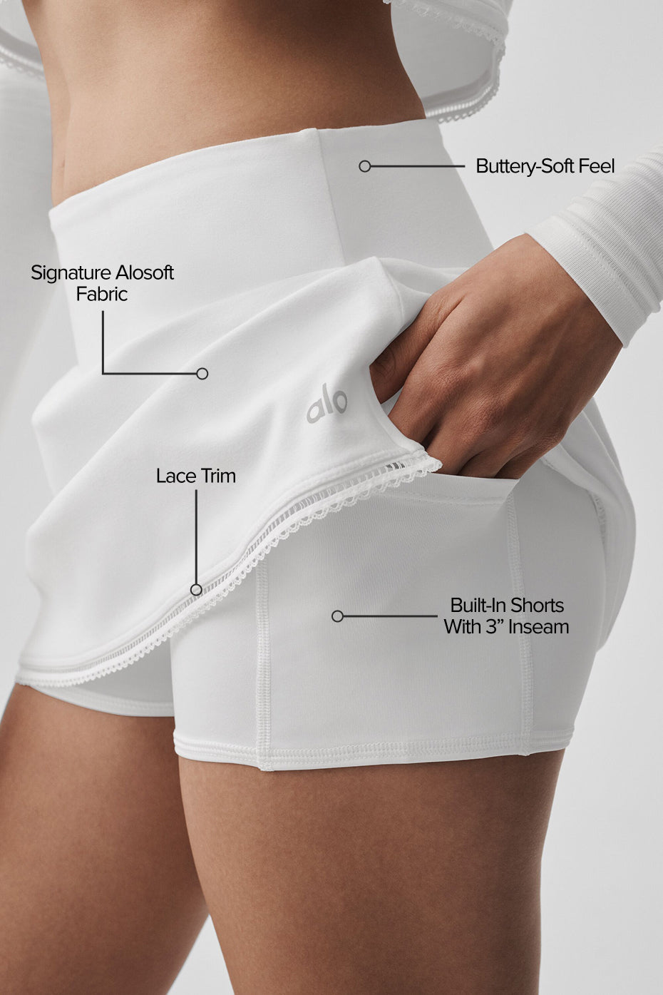Alosoft Affection Tennis Skirt