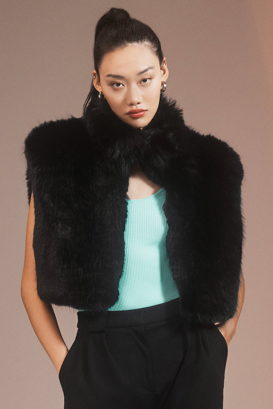 Ribbed Silk Cashmere Plaisir Bodysuit