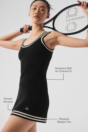 Tennis Club Sweater Knit Dress