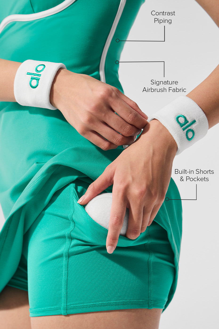 Airbrush Streamlined Dress