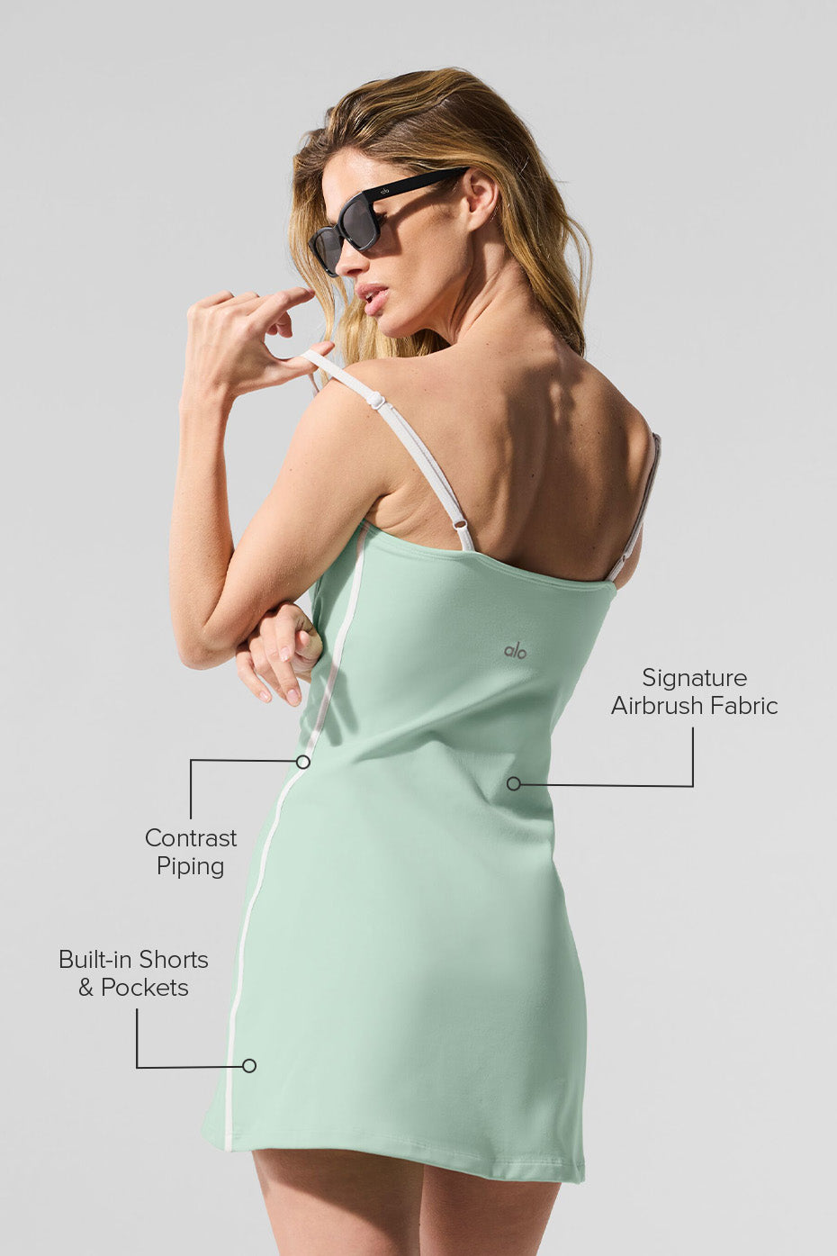 Airbrush Streamlined Dress