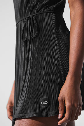 Micro Plisse Game On Tennis Dress