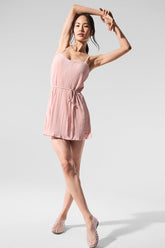 Micro Plisse Game On Tennis Dress