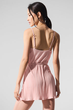 Micro Plisse Game On Tennis Dress