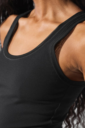 Ribbed Mesh Secret Dress